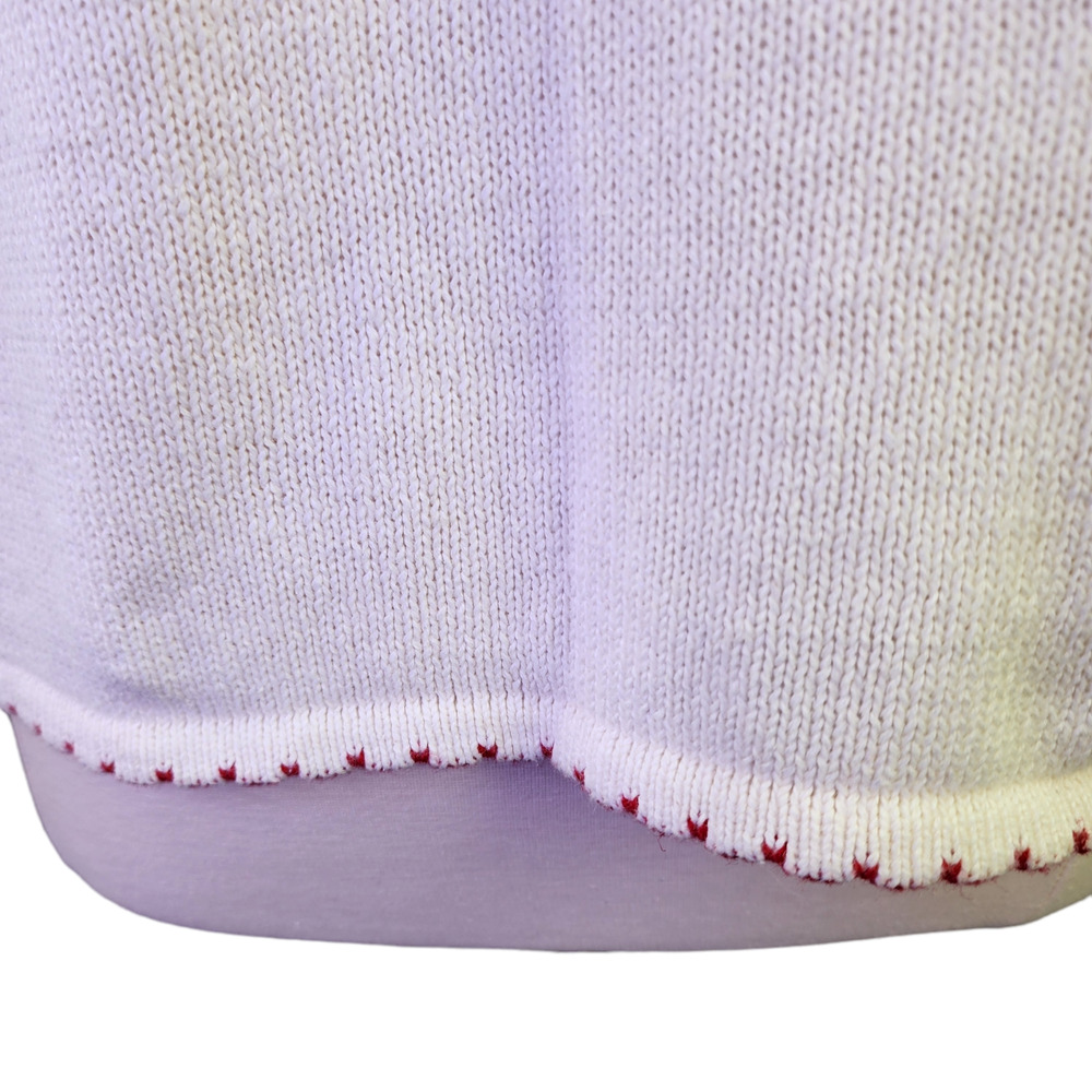 Haband Sweater Women’s Large Embroidered Floral Button-Up Cardigan Cottagecore - Picture 7 of 16